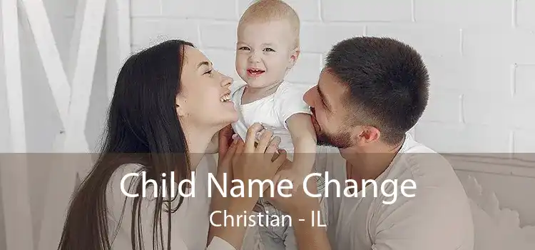  Child Name Change Christian - IL