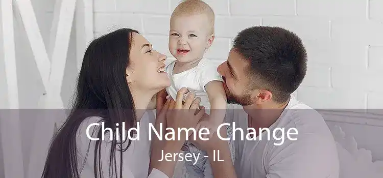  Child Name Change Jersey - IL