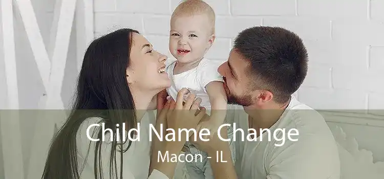  Child Name Change Macon - IL