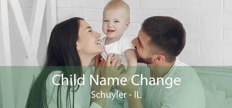  Child Name Change Schuyler - IL