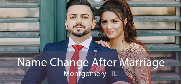  Name Change After Marriage Montgomery - IL