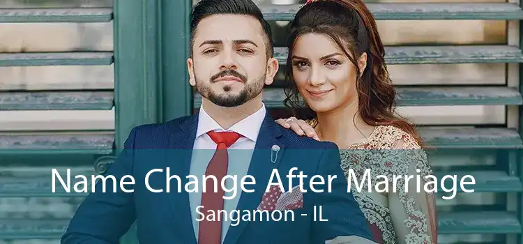  Name Change After Marriage Sangamon - IL